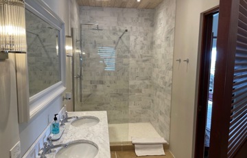 Bedroom 2 vanity and shower